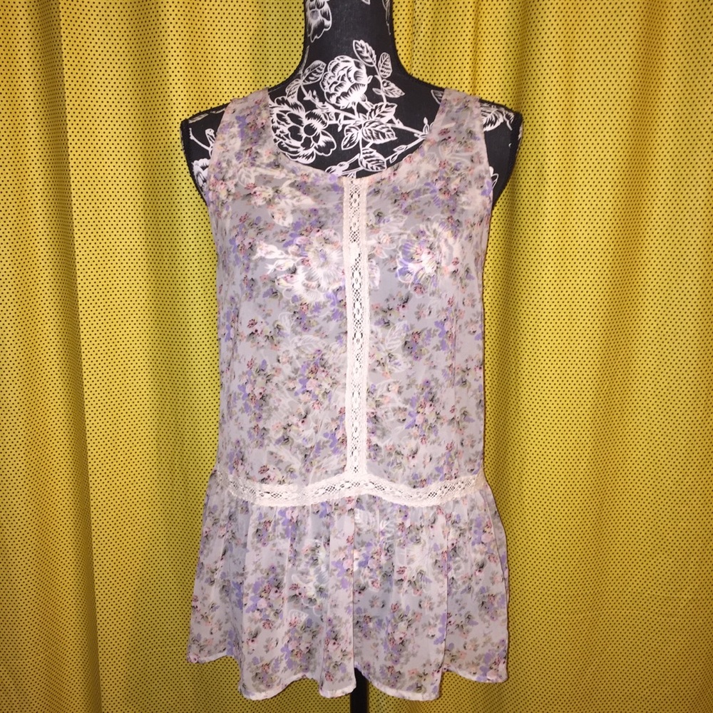 🌸 Stitch x Stitch Floral Tunic